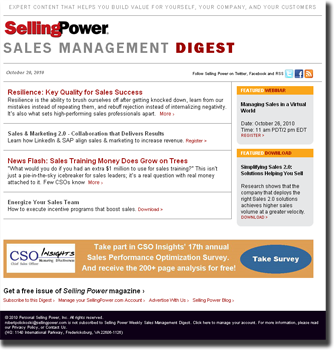 Sales Management Digest