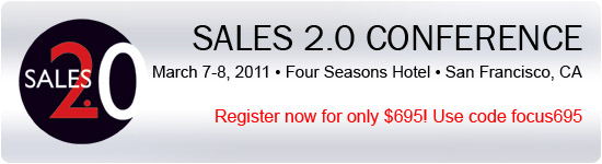 Sales 2.0 Conference Special Offer