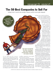 The 50 Best Companies to Sell For