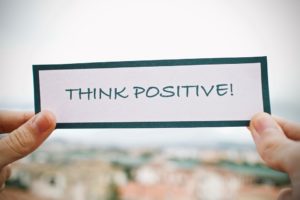 Think positive sales affirmation for sales success