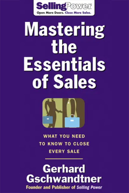 Cover of Mastering The Essentials of Sales Book