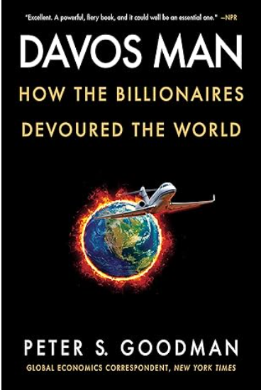 Cover of “Davos Man” by Peter Goodman.